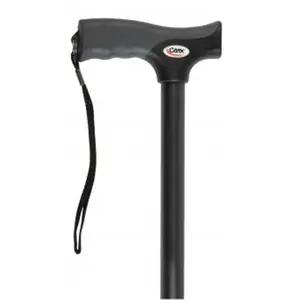 Carex Health Brands A52000 Soft Grip Cane - Black
