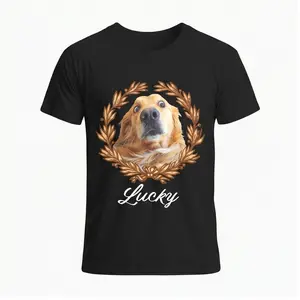 Men's cotton round neck T-shirt | Anti wrinkle and skin friendly, suitable for work, dating, and leisure, can provide picture printing