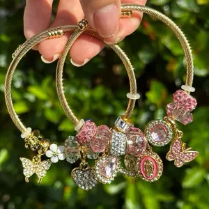 Princess Crown Charm Bracelet for Women - Fashion Accessory