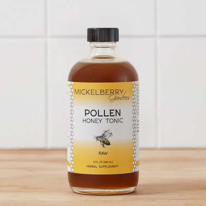 Mickelberry Gardens Pollen Honey Tonic - Herbal Support for Seasonal Wellness