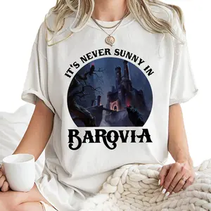 Dungeons & Dragons Shirt, Its Never Sunny In Barovia Unisex T-Shirt , DnD Lovers Gift, Curse Of Strahd Ravenloft Shirt, DnD Game Shirt