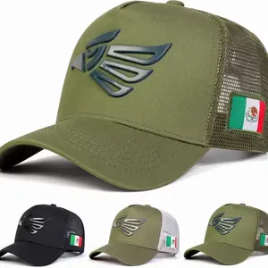 Unisex Eagle Label Baseball Net Caps Spring Summer Outdoor Adjustable Casual Hats Dad Hat Sunscreen Hat Snapback Trucker Hats Black Snapback