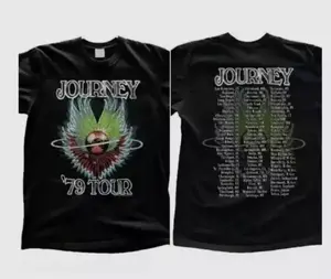 Journey Concert 1979 Tour Vintage T-Shirt Men's Unisex Shirt
