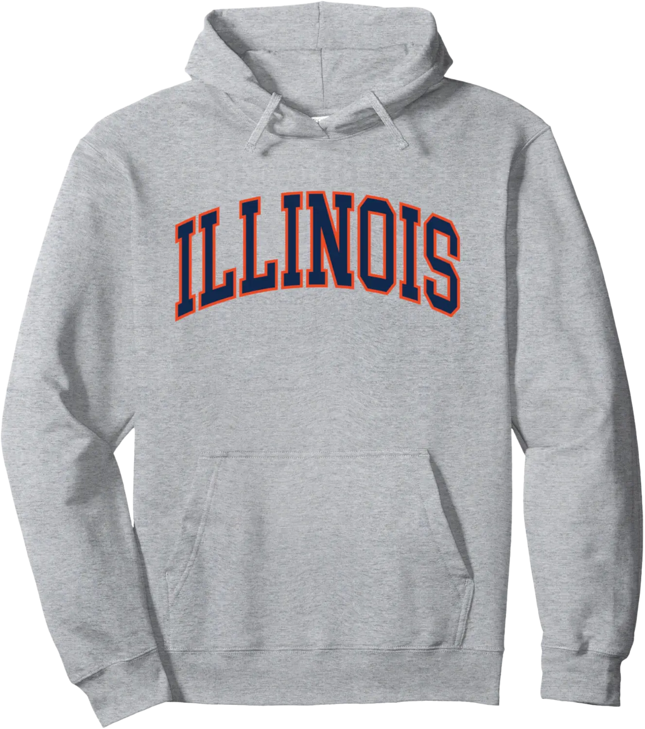 Retro Illinois Tee Vintage Illinois Blue Orange Throwback IL Pullover Hoodie - Rubencordov Shop 96B0DMTHQXXT