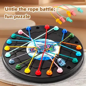 Kids Educational Knot Game, Cognitive Skills Development Toy for Age 3 and Up, Perfect for Parent-Child Interaction and Playdates, Family Fun Game