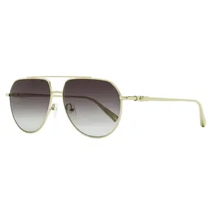 Longchamp Petite Pilot Sunglasses LO174S 723 Gold 57mm