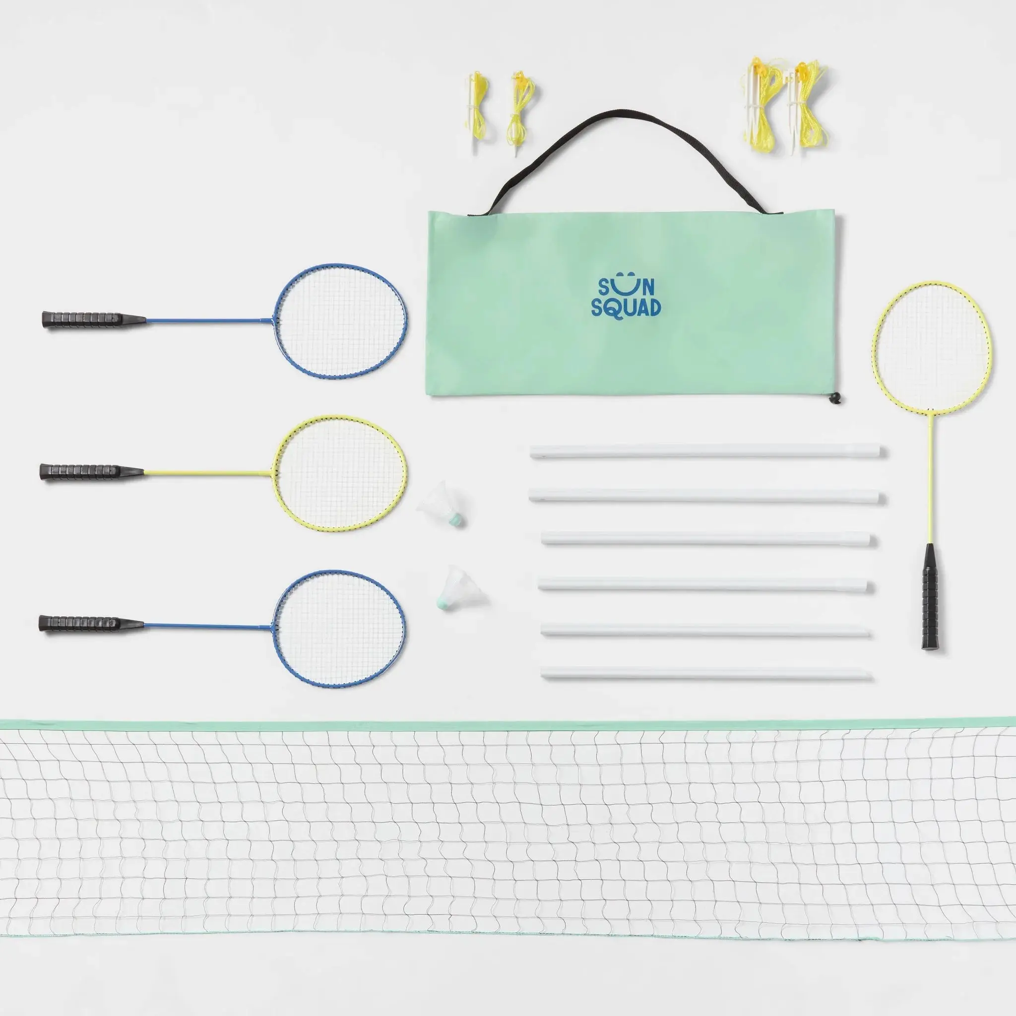 Badminton Set - 4 Racquets, Storage Bag