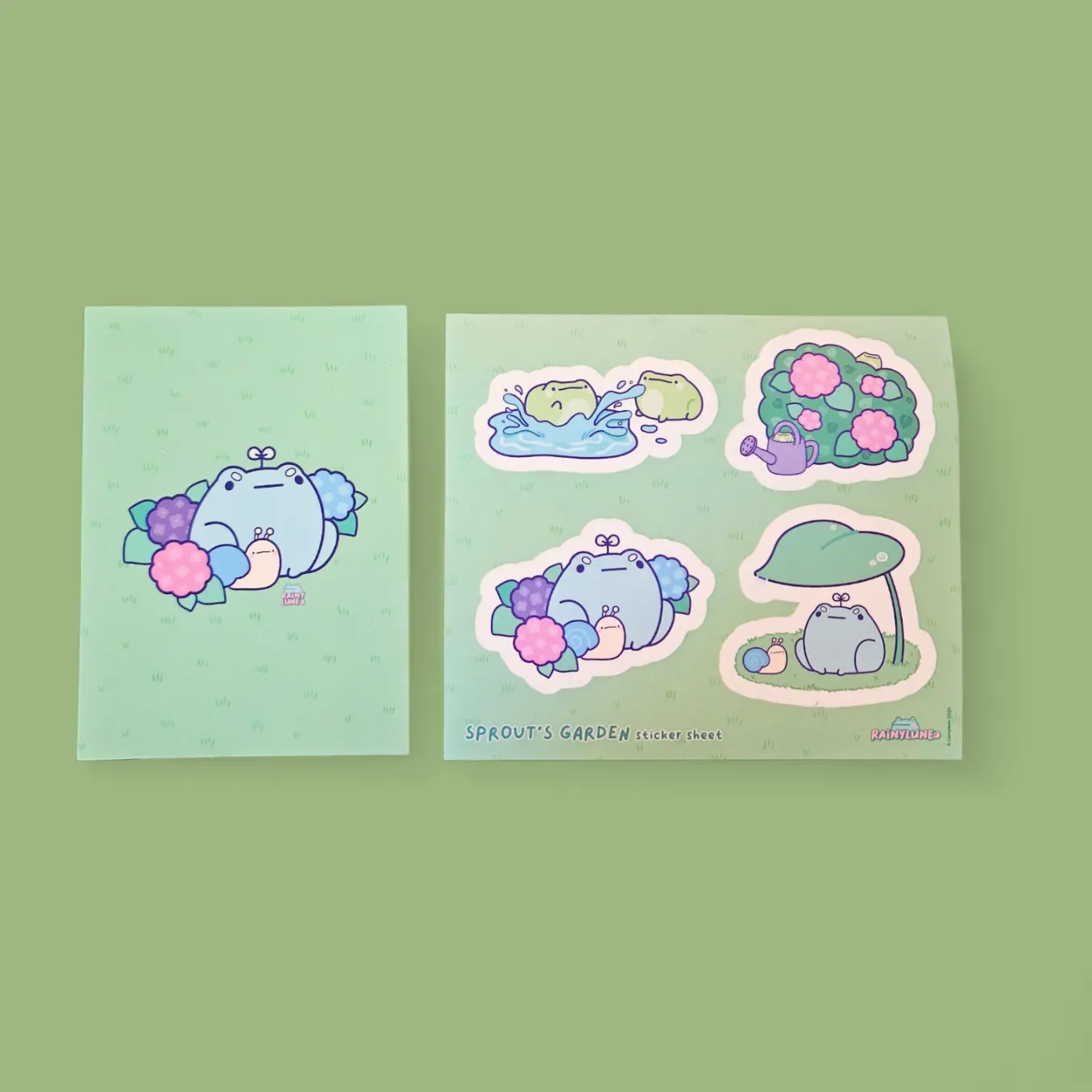 Sprout's Garden Sticker Sheet