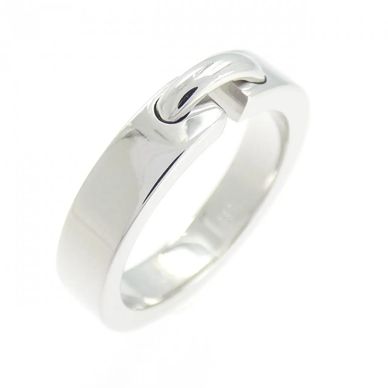 Chaumet Liens Evidence 750 White Gold Ring Size 6
