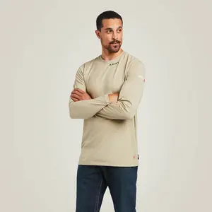 Ariat FR Base Layer Long Sleeve Shirt - Khaki