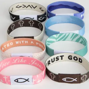 Daily Bible Verse Bracelet-Trust God,Bible Verse Bracelet - Tap for DailyVerse, Waterproof & Durable, Scannable NFCFaith Bracelet, Colorful ReversibleDesigns,Holybible wrist strap 2026