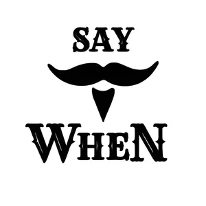 Doc Holiday say when 6” outlaw cowboy car truck vinyl window decal stickers country western movie famous vehicle exterior