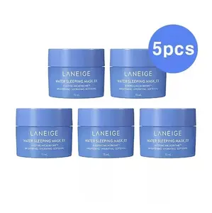 LANEIGE Water Sleeping Mask EX Mini Set 5 pcs x 15ml - Skincare for Relaxation and Hydration