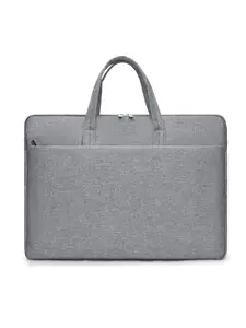 2026 Ultra Lightweight 14-16 Inch Laptop Travel Bag Oxford Cloth Zip Closure Slim Briefcase for iPad MacBook Laptop Work Bag