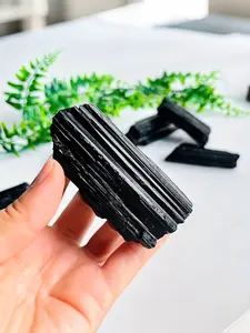 Natural Black Tourmaline Stone, Irregular Crystal Mineral Specimen, Energy Crystal, Chakra Healing Crystals, Balance Chakra Gift, Home Reiki Decor, Table Reiki Decoration, Crystal Cluster, Unique Crystals, Chakra Healing Stones