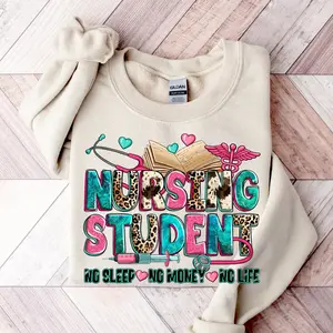 Nursing Student Sweatshirt, Future Nurse Shirt, Nursing School Hoodie, Future RN Shirt, Nurse in Progress Shirt