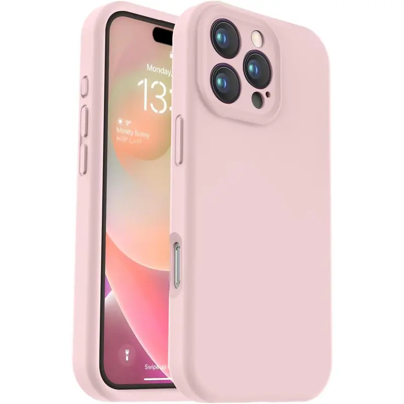 Phone Case for iPhone 18 pro max/17/16/15/14 plus/13 Pro Max Case, Liquid Silicone Upgrade,  Durable Matte Finish, Streamlined Design Aesthetic,phone case for iPhone 17 Pro Max