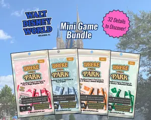 Walt Disney World 4-Pack Mini Game Bundle