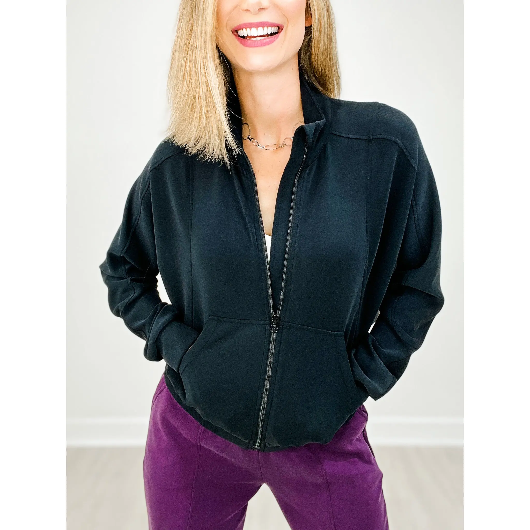 Soft Modal Lightweight Scuba Jacket