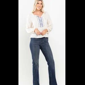 Judy Blue Pull on Slim Boot