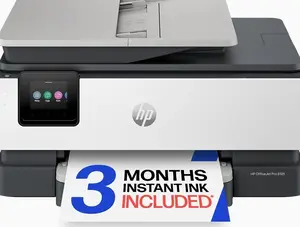 HP OfficeJet Pro 8125 Wireless All-in-One Color Inkjet Printer, Print, Scan, Copy, ADF, Duplex Printing Best-for-Home Office, 3 Month Trial of Instant Ink Included, AI-Capable (C2VJ4A)