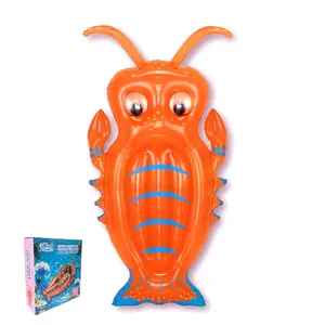 1pc Inflatable Lobster Float, Water Floating Lobster, Essential for Vacation Beach Pool, Summer Gift for Family Friends