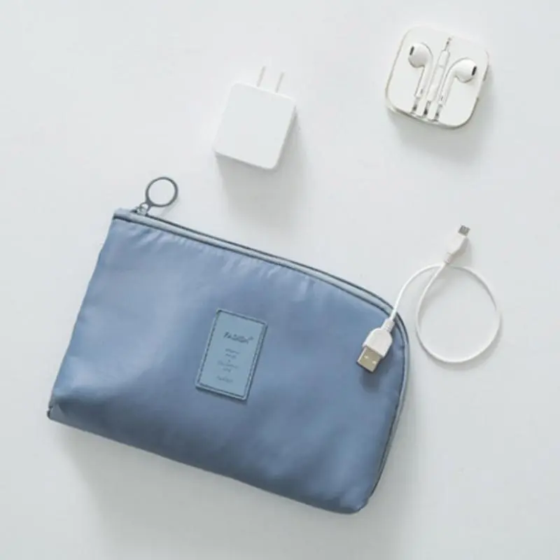 Travel Accessory Cable Bag Portable Digital USB Electronic Organizer Gadget Case Travel Cellphone Charge Mobile Charger Holder Travel Essentials