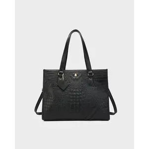 Statement City Bag in Black V2