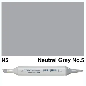 Copic - Sketch Marker - Neutral Gray No. 5 - N5