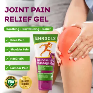 [Auction Exclusive] Ehrgols Joint Massage Gel | Glucosamine, Turmeric & Chondroitin | Cooling-to-Warming Sensation | For Knees, Hands, Lower Back, Neck & Shoulder Comfort | 3.4 fl oz