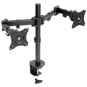 Mount-It! Full Motion Dual Monitor Desk Mount