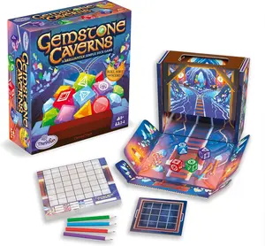 ThinkFun Gemstone Caverns: The Dice Game for All Fantasy Lovers!