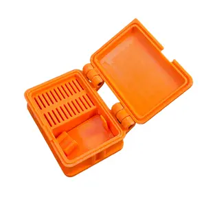 Durable Micro-SD Card Storage Box, Holds 24 Micro SD Cards & Adapters, Portable Flash Memory Organizer, Ideal for Office, Home, Travel
