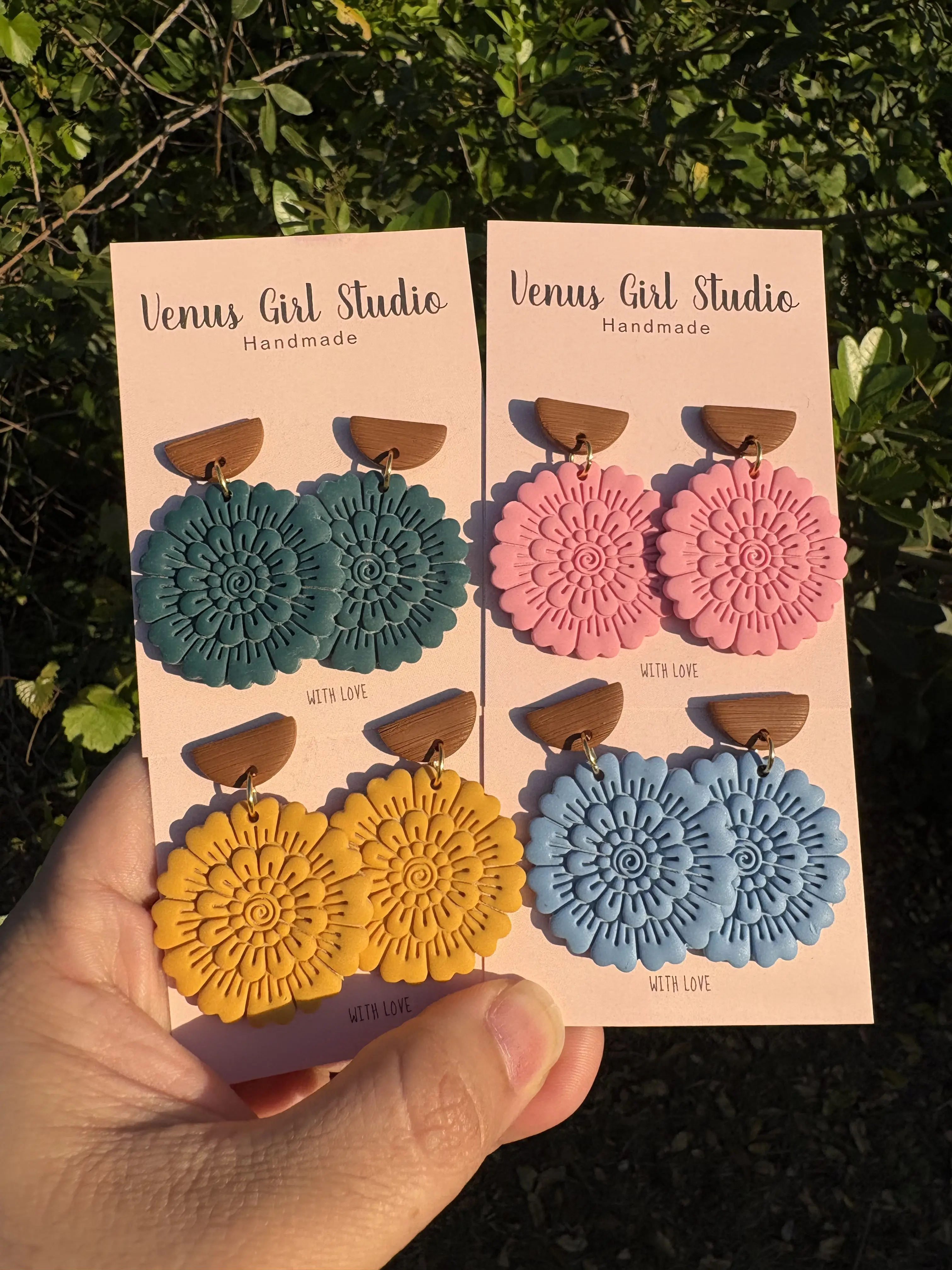 Mandala Dangle Earrings