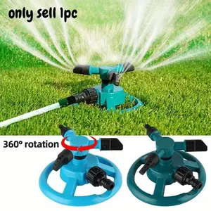 360 Degree Automatic Rotating Garden Lawn Water Sprinklers System Quick Coupling Lawn Rotating Nozzle Garden Irrigation Supplies Garden Watering Sprinkler