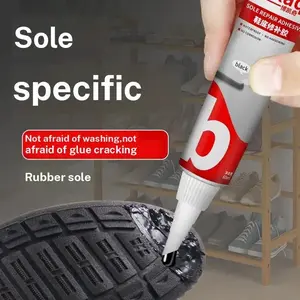 High-End Shoe Sole Repair Glue, Waterproof and Anti-Fray, Rubber Material, Includes Application Tool, Perfect for Shoe Maintenance