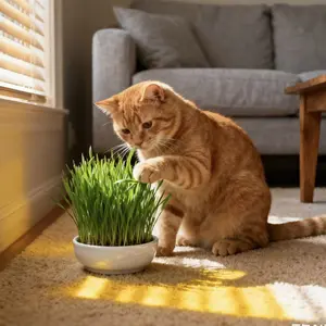 Grass Seeds, Non-GMO, Indoor Cat Grass Seeds, Suitable for Indoor and Outdoor Cats, Indoor Grass - Grow Kit -  Cat Grass Seeds