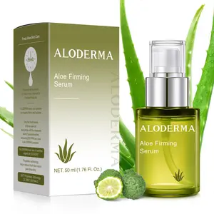 ALODERMA Firming Face Serum Made with Organic Aloe Vera, Defy Aging with Rejuvenating Face Plumping Serum for Radiant, Smooth Skin, 1.7Oz
