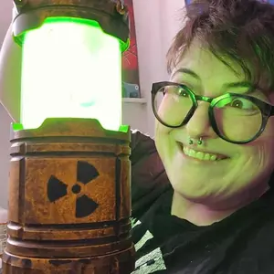 Cool Creative Gift, Mini Nuclear Reactor Lantern, Valentine's Day Boyfriend Birthday Present, Portable Camping Light, Resin Atmosphere Lamp, Light Up Electronic