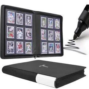 Top Loader Binder, 9 Pocket, Holds Up to 360 3" x 4" Toploaders