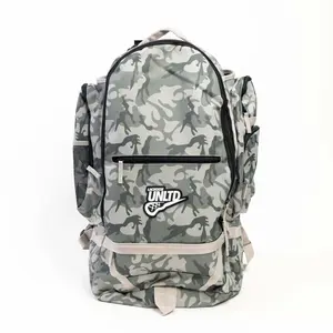 Overtime Grey Camo Adult Lacrosse Backpack
