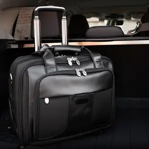 CHICAGO | 17” Nylon Detachable-Wheeled Overnight Laptop Case