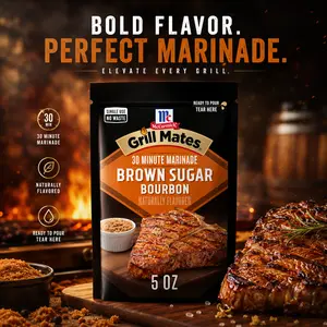 Grill Mates Brown Sugar Bourbon 30 Minute Marinade, 5 oz