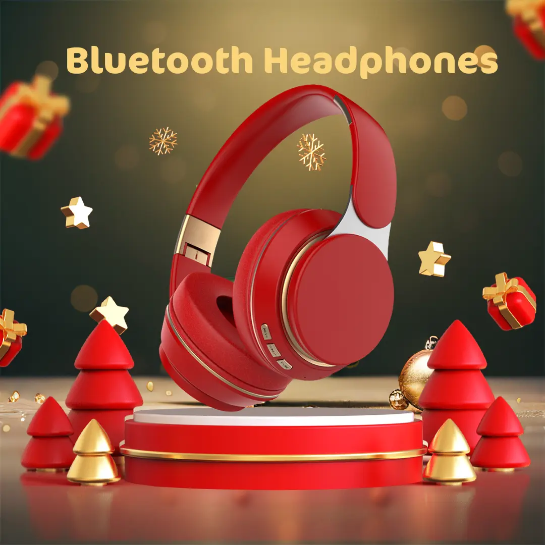 Lightweight Wireless Bluetooth Over-Ear Headphones -3.5mm Compatibility, Manufacturer Warranty, Audio Sports Headset for Mobile/Tablet, Father's Day Gift Idea,summerwins,father'sdaygifts