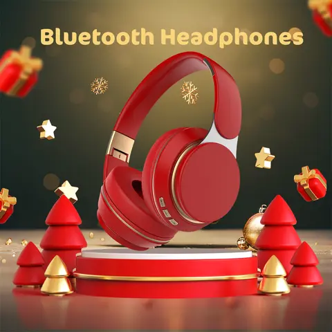Bluetooth headphones - Lightweight Over-Ear ANC Quiet Focus Wireless Bluetooth Headset, 3.5mm Compatible, Tangle-Free Cable Management, Polycarbonate Build, Manufacturer Warranty, Sport-Gaming Combo Gaming-Ready Audio, Father's Day Gift Idea