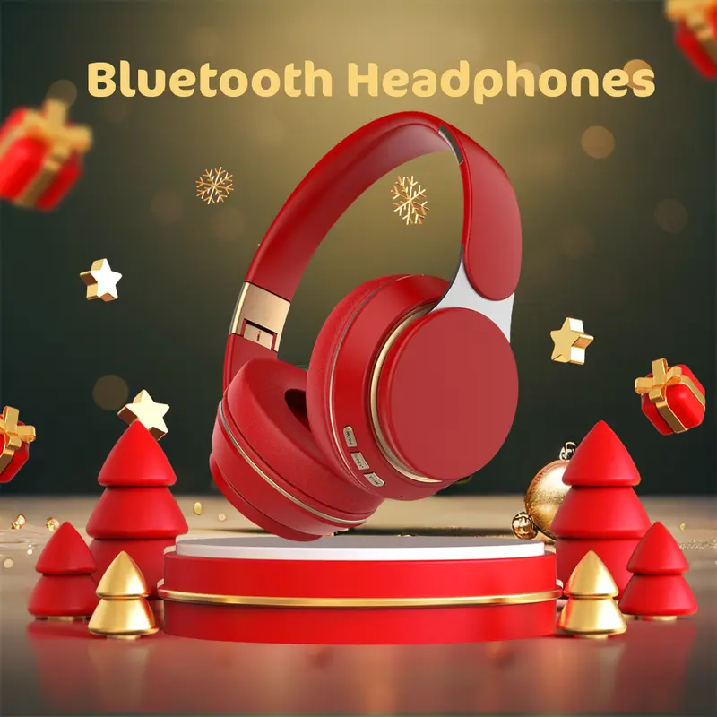 Bluetooth headphones - Lightweight Over-Ear ANC Quiet Focus Wireless Bluetooth Headset, 3.5mm Compatible, Tangle-Free Cable Management, Polycarbonate Build, Manufacturer Warranty, Sport-Gaming Combo Gaming-Ready Audio, Father's Day Gift Idea