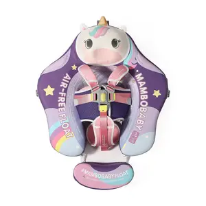 Mambobaby Air-Free Unicorn Cuddle Chest Float with 3D Canopy