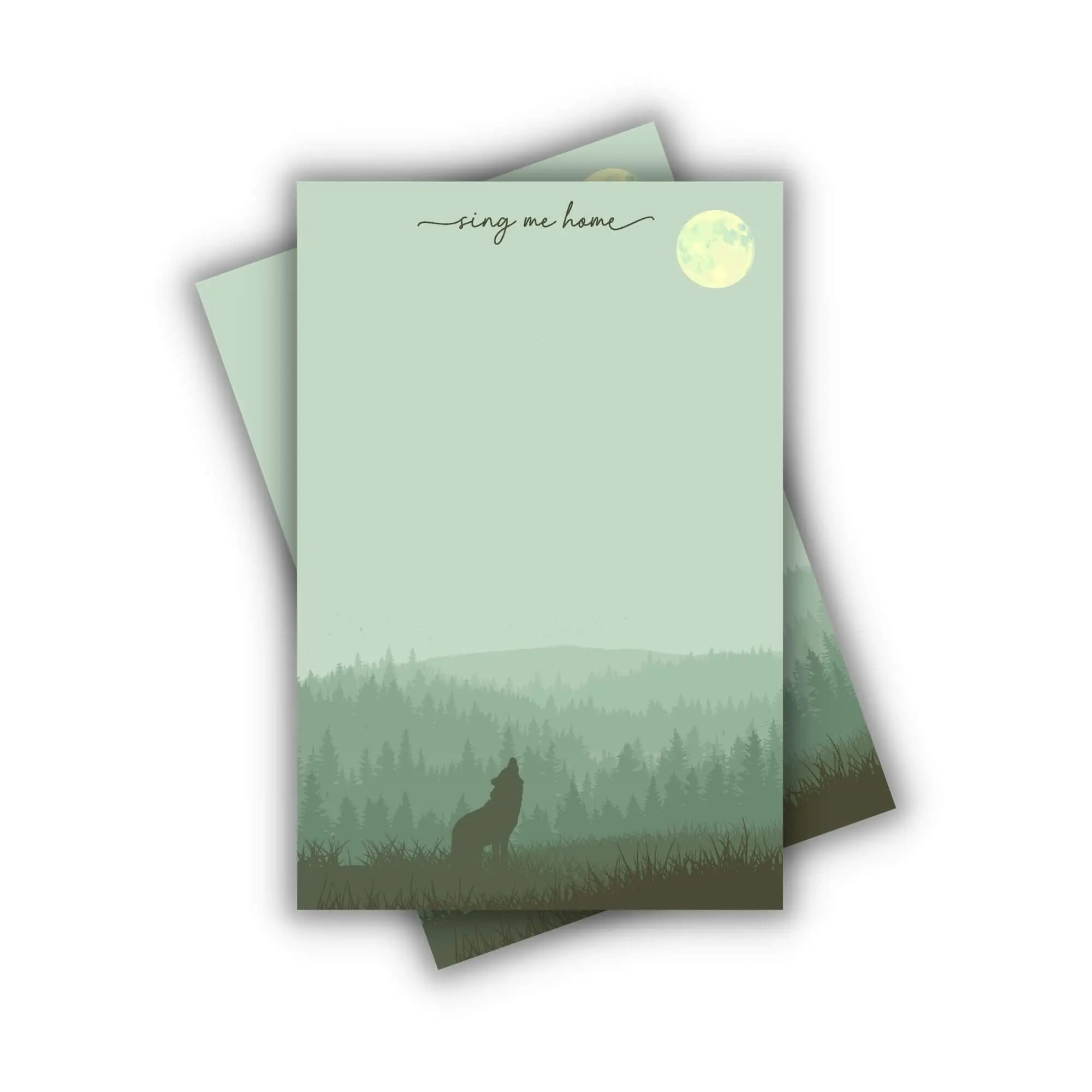 Sing Me Home Green Creek Notepad - 4x6"
