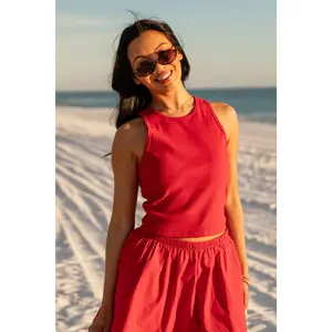 Paradise Plans Ribbed Tank