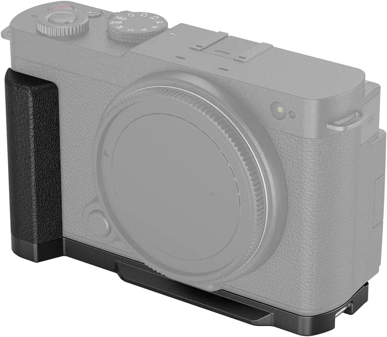 SmallRig L-Shape Handle for Panasonic LUMIX S9 - 4517 Photography Camera Accessory, 50g Lightweight, Ergonomic Silicone Grip, Built-in Arca Quick-Release Plate, Double-Point Lock, 1/4"-20 Threaded Holes, for Handheld Shooting & Compact Tripod Setup